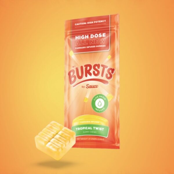 BURSTS Gummies Tropical Twis